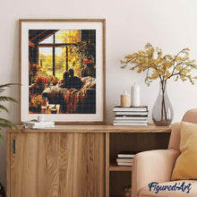 Cargar imagen en el visor de la galería, Diamond Painting - Abrazo matutino de otoño