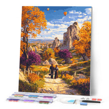 Cargar imagen en el visor de la galería, Diamond Painting - Otoño romántico en Capadocia
