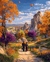 Cargar imagen en el visor de la galería, Diamond Painting - Otoño romántico en Capadocia