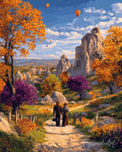 Cargar imagen en el visor de la galería, Diamond Painting - Otoño romántico en Capadocia