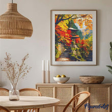 Cargar imagen en el visor de la galería, Diamond Painting - Pagoda japonesa en otoño