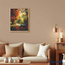 Cargar imagen en el visor de la galería, Diamond Painting - Viaje dorado por carretera