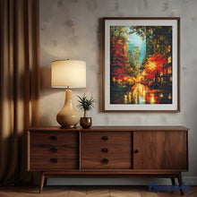 Cargar imagen en el visor de la galería, Diamond Painting - Luces de la ciudad en otoño