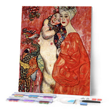 Cargar imagen en el visor de la galería, Diamond Painting - Las amigas - Klimt
