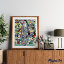 Cargar imagen en el visor de la galería, Diamond Painting - Retrato de Friederike Maria Beer - Klimt