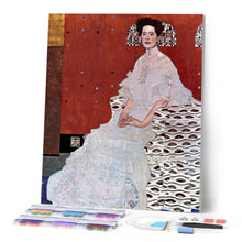 Cargar imagen en el visor de la galería, Diamond Painting - Retrato de Fritza Riedler - Klimt