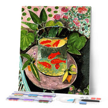 Cargar imagen en el visor de la galería, Diamond Painting - Los peces rojos - Matisse