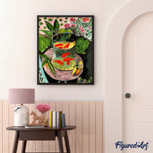 Cargar imagen en el visor de la galería, Diamond Painting - Los peces rojos - Matisse