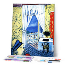 Cargar imagen en el visor de la galería, Diamond Painting - Interior con estuche de violín - Matisse