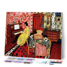 Cargar imagen en el visor de la galería, Diamond Painting - El pianista y los jugadores de damas - Matisse