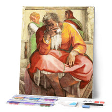 Cargar imagen en el visor de la galería, Diamond Painting - El profeta Jeremías - Miguel Ángel