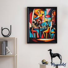 Cargar imagen en el visor de la galería, Diamond Painting - Bar de Jazz Abstracto Audaz