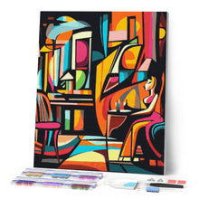 Cargar imagen en el visor de la galería, Diamond Painting - Café Abstracto Audaz