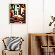 Cargar imagen en el visor de la galería, Diamond Painting - Biblioteca Abstracta Audaz