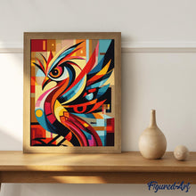 Cargar imagen en el visor de la galería, Diamond Painting - Pájaro Abstracto Audaz
