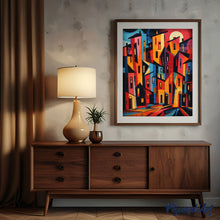 Cargar imagen en el visor de la galería, Diamond Painting - Edificios Abstractos Audaces