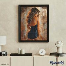 Cargar imagen en el visor de la galería, Diamond Painting - Retrato de mujer glamorosa