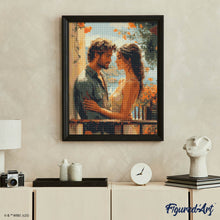 Cargar imagen en el visor de la galería, Diamond Painting - Pareja romántica junto al mar