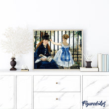 Cargar imagen en el visor de la galería, Diamond Painting - El Ferrocarril (1873) - Manet