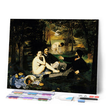 Cargar imagen en el visor de la galería, Diamond Painting - El almuerzo sobre la hierba - Manet