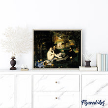 Cargar imagen en el visor de la galería, Diamond Painting - El almuerzo sobre la hierba - Manet