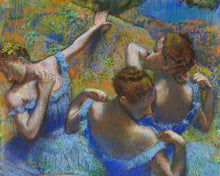 Cargar imagen en el visor de la galería, Diamond Painting - Las bailarinas azules - Degas