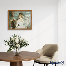 Cargar imagen en el visor de la galería, Diamond Painting - Mujer en su tocador - Morisot