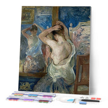 Cargar imagen en el visor de la galería, Diamond Painting - Ante el espejo, 1890 - Morisot