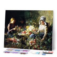 Cargar imagen en el visor de la galería, Diamond Painting - Flower Sellers - Abbott Fuller Graves