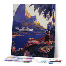 Cargar imagen en el visor de la galería, Diamond Painting - Vuela a las islas del Mar del Sur