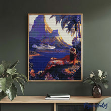 Cargar imagen en el visor de la galería, Diamond Painting - Vuela a las islas del Mar del Sur