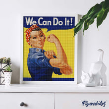 Cargar imagen en el visor de la galería, Diamond Painting - We Can Do It!