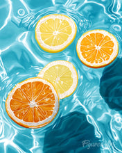 Cargar imagen en el visor de la galería, Diamond Painting - Olas cítricas soleadas
