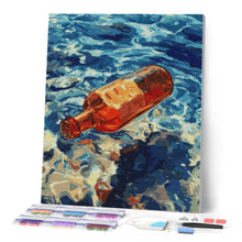 Cargar imagen en el visor de la galería, Diamond Painting - Mensaje en una botella