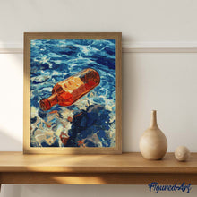 Cargar imagen en el visor de la galería, Diamond Painting - Mensaje en una botella