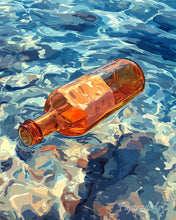Cargar imagen en el visor de la galería, Diamond Painting - Mensaje en una botella