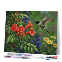 Cargar imagen en el visor de la galería, Diamond Painting - Paraíso de colibríes
