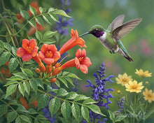 Cargar imagen en el visor de la galería, Diamond Painting - Paraíso de colibríes