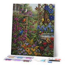 Cargar imagen en el visor de la galería, Diamond Painting - Alas entre las flores