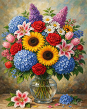 Cargar imagen en el visor de la galería, Diamond Painting - Ramo elegante