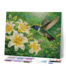 Cargar imagen en el visor de la galería, Diamond Painting - Colibrí en flor