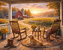 Cargar imagen en el visor de la galería, Diamond Painting - Porche rural