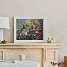 Cargar imagen en el visor de la galería, Diamond Painting - Susurros del colibrí
