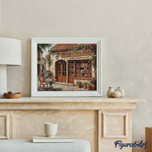 Cargar imagen en el visor de la galería, Diamond Painting - Encantadora librería francesa