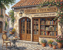 Cargar imagen en el visor de la galería, Diamond Painting - Encantadora librería francesa
