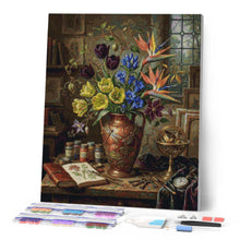 Cargar imagen en el visor de la galería, Diamond Painting - Floral atemporal