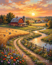 Cargar imagen en el visor de la galería, Diamond Painting - Camino rural