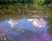 Cargar imagen en el visor de la galería, Diamond Painting - Nenúfares, Nubes - Monet