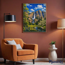 Cargar imagen en el visor de la galería, Diamond Painting - Parque Nacional de Yosemite, Vernal Fall - California
