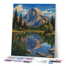 Cargar imagen en el visor de la galería, Diamond Painting - Parque Nacional de Yosemite, Half Dome - California